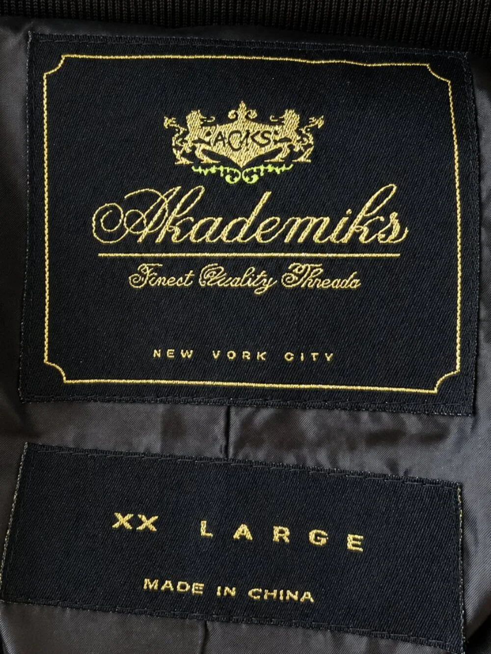 Akademiks Men's Brown Casual Ribbed Military Bomber Utility Jacket SZ XXL